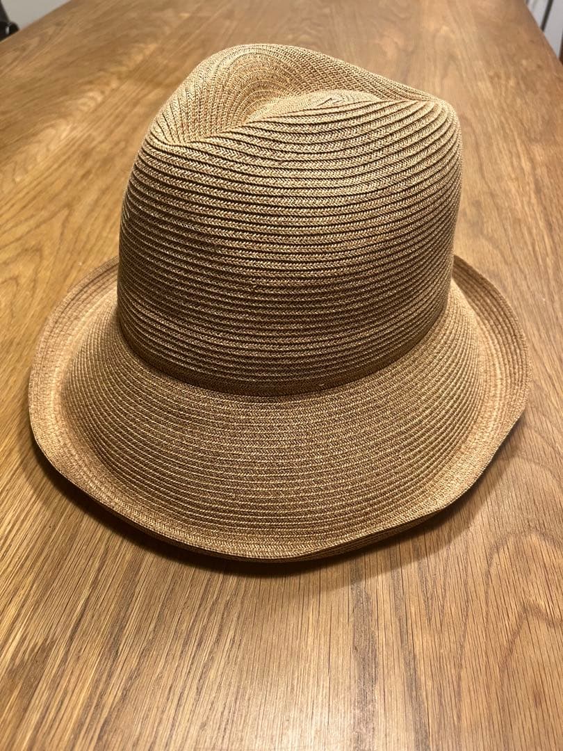 マリホジャ marihoja ペーパーブレードダウンブリムハット
