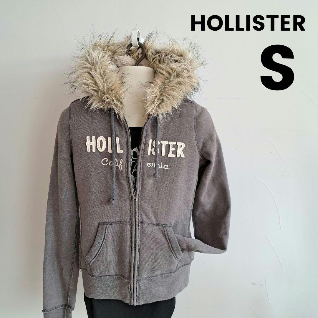 ナ*ベ様 Hollister ファージップパーカー 平成ギャル Y2K グランジ