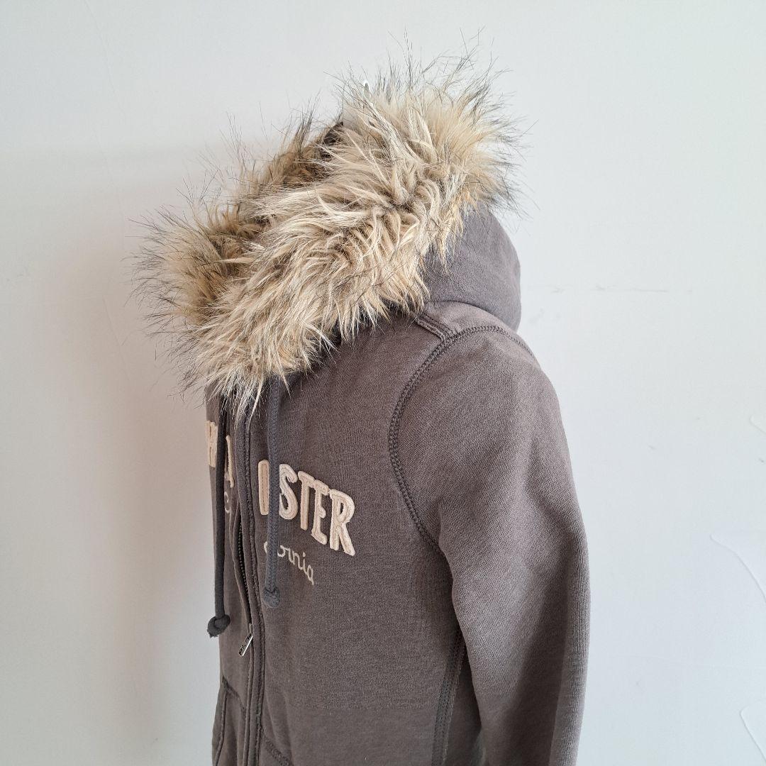 ナ*ベ様 Hollister ファージップパーカー 平成ギャル Y2K グランジ