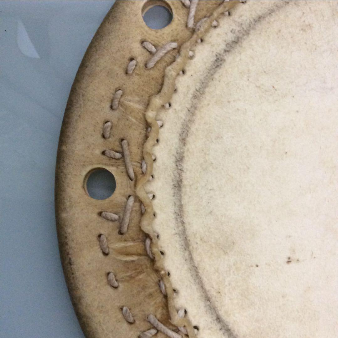 【ほぼ新品 送料込】締太鼓 交換 皮 和太鼓　諏訪工芸 二丁掛け