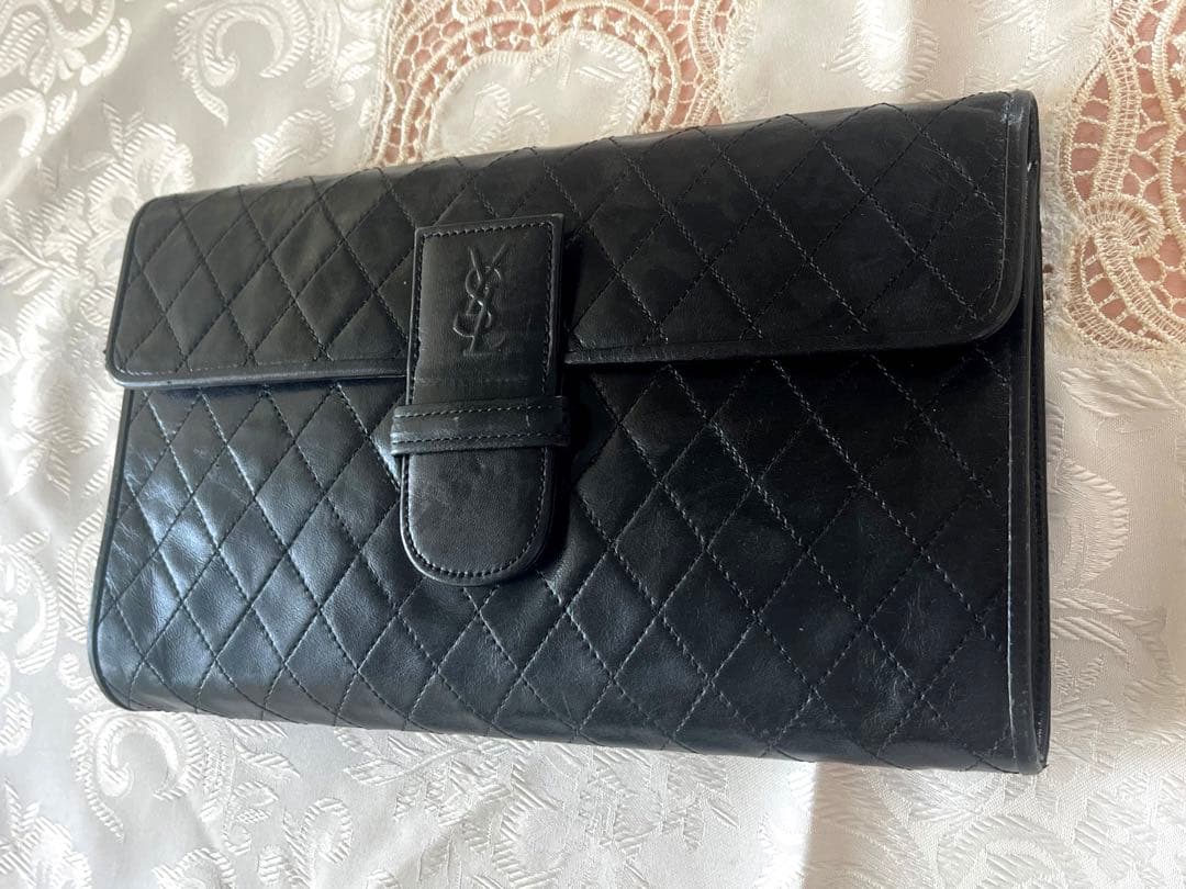 セカンドバッグ　クラッチバッグ　イブサンローラン　YSL ヴィンテージ
