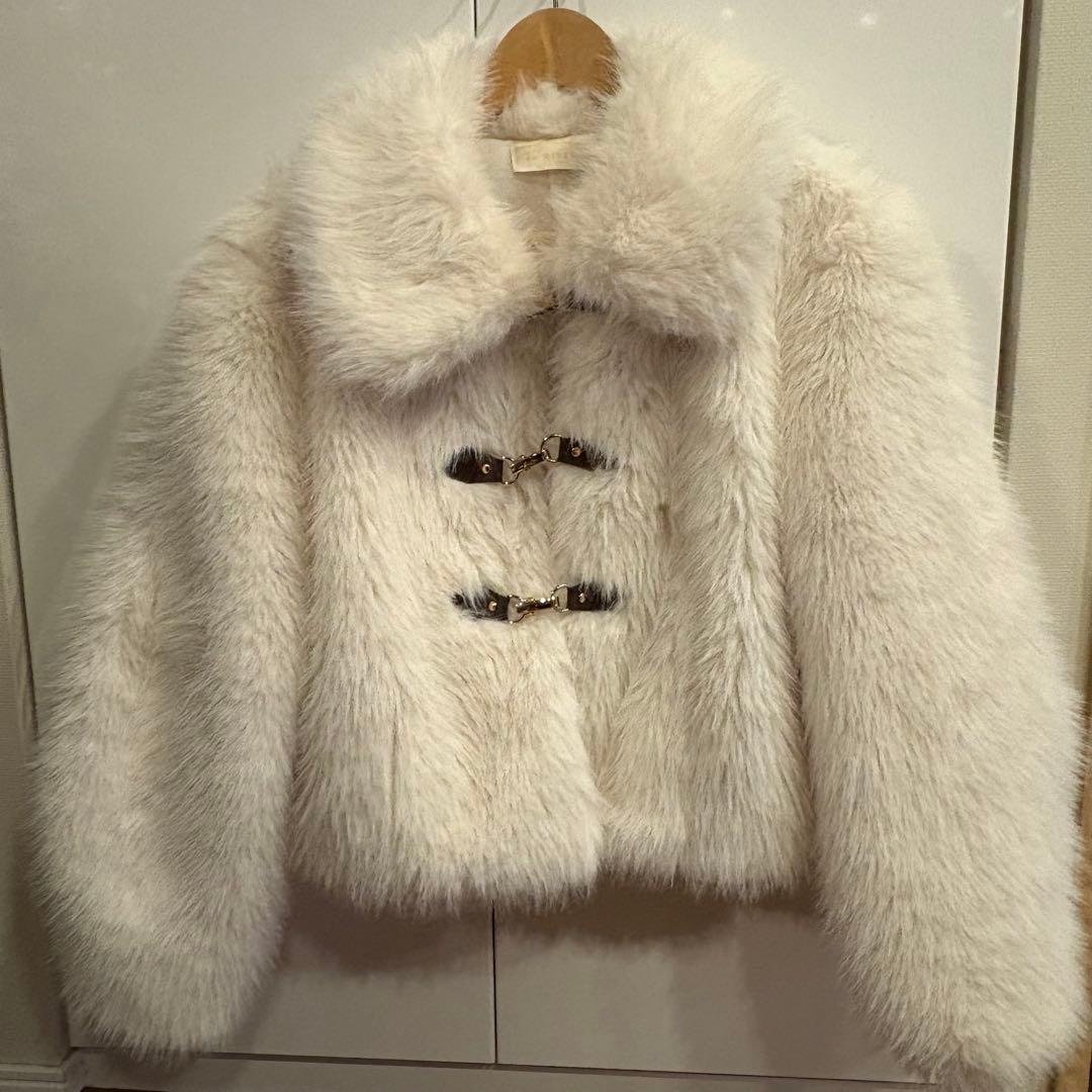 ビットモコモココート　オフホワイト　Án MILLE