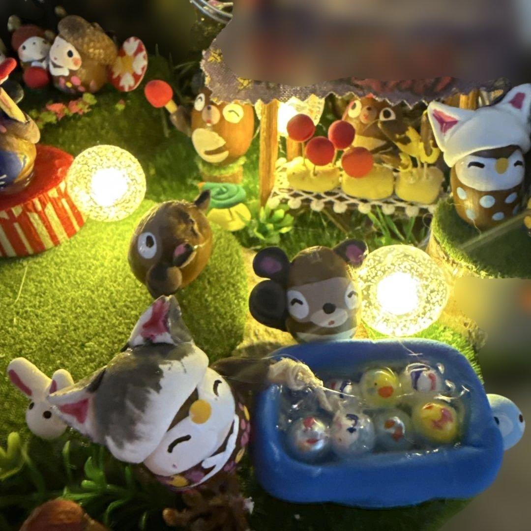 どんぐりアート♡花火大会オブジェ♡