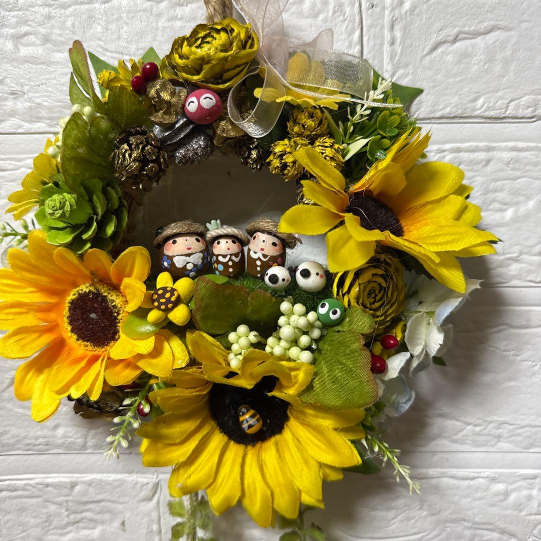 どんぐりアート♡花火大会オブジェ♡