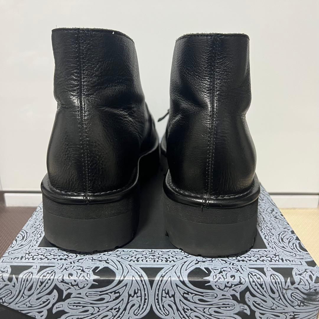 INVISIBLE MOCCA フロントジップブーツ