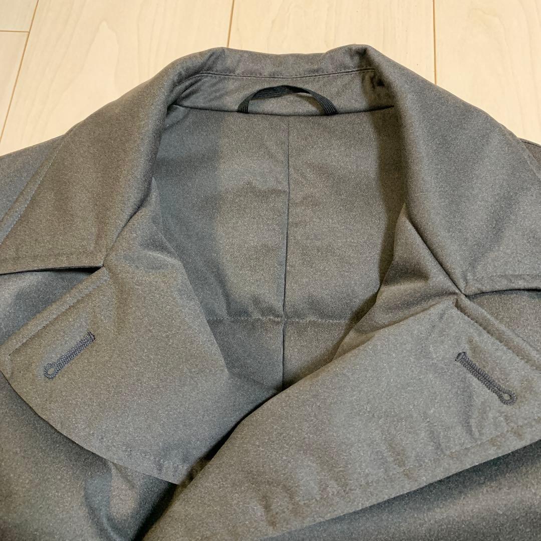 ラコステ LACOSTEダークグレー ピーコート ダウン メンズ 48/3