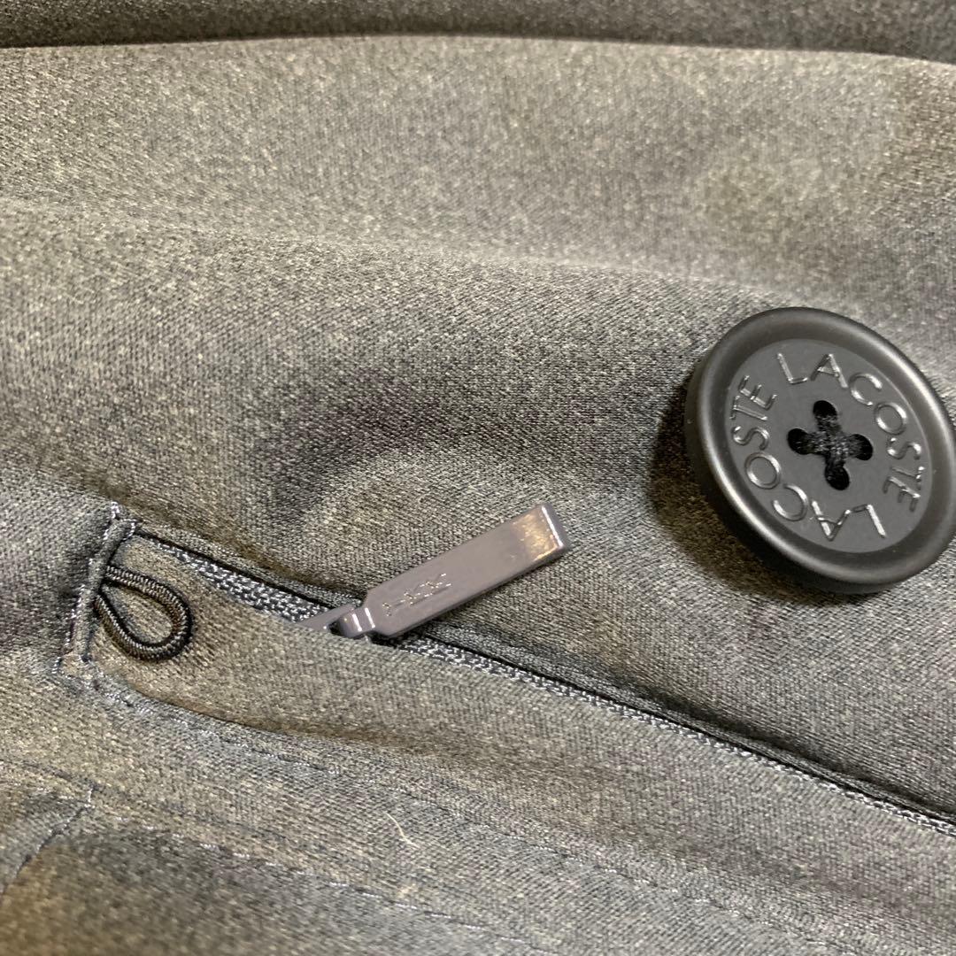 ラコステ LACOSTEダークグレー ピーコート ダウン メンズ 48/3