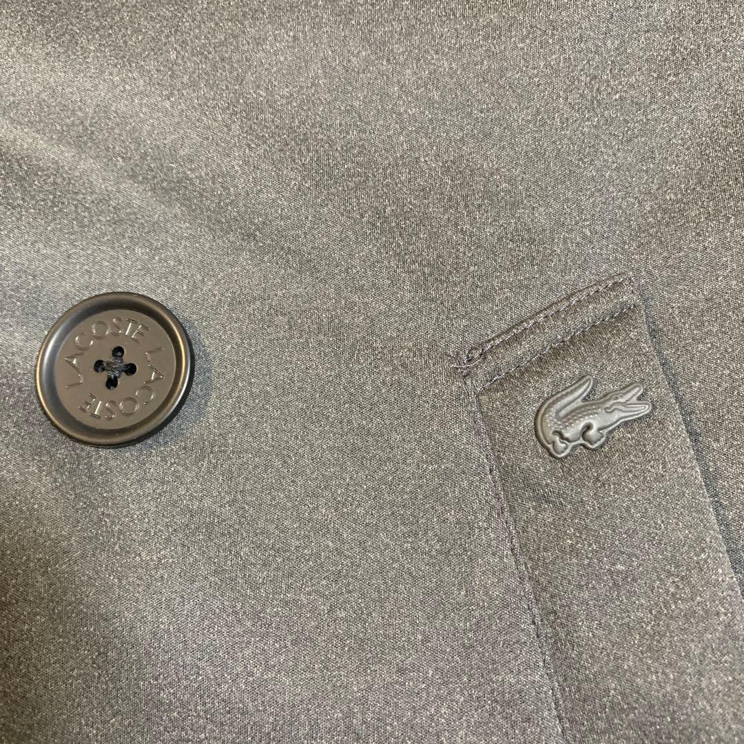 ラコステ LACOSTEダークグレー ピーコート ダウン メンズ 48/3