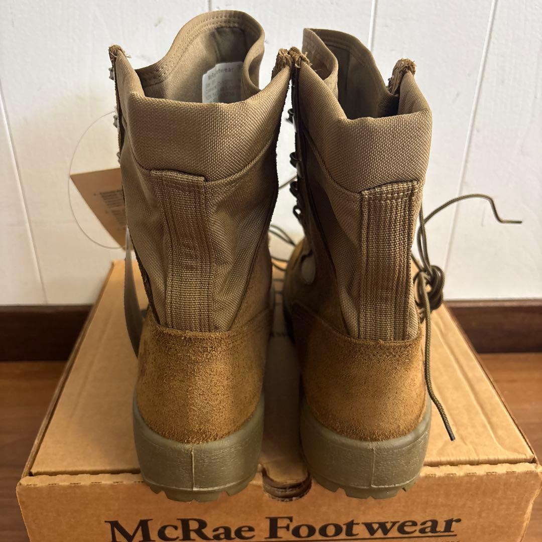 未使用品　米軍　 実物　McRaefootwearミリタリーブーツ26cm