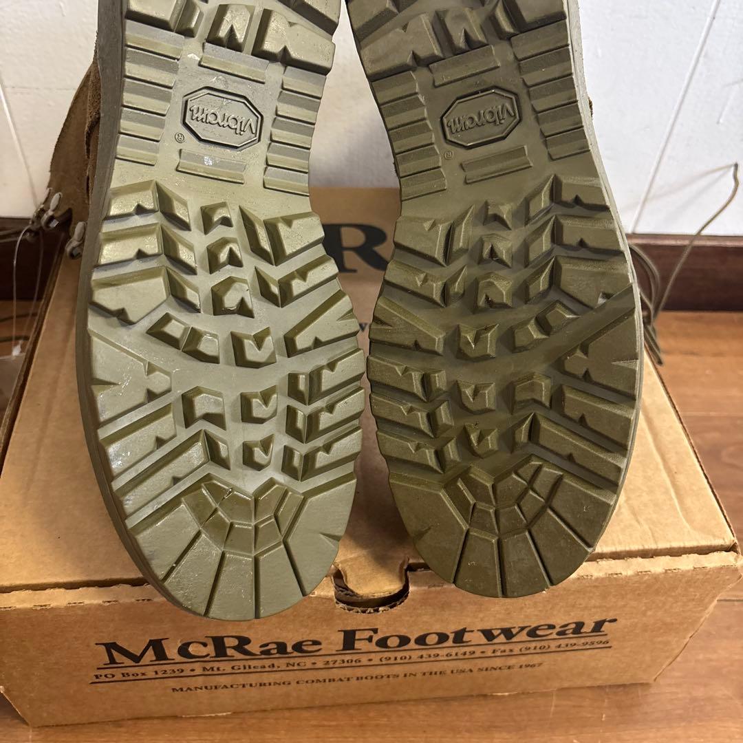 未使用品　米軍　 実物　McRaefootwearミリタリーブーツ26cm