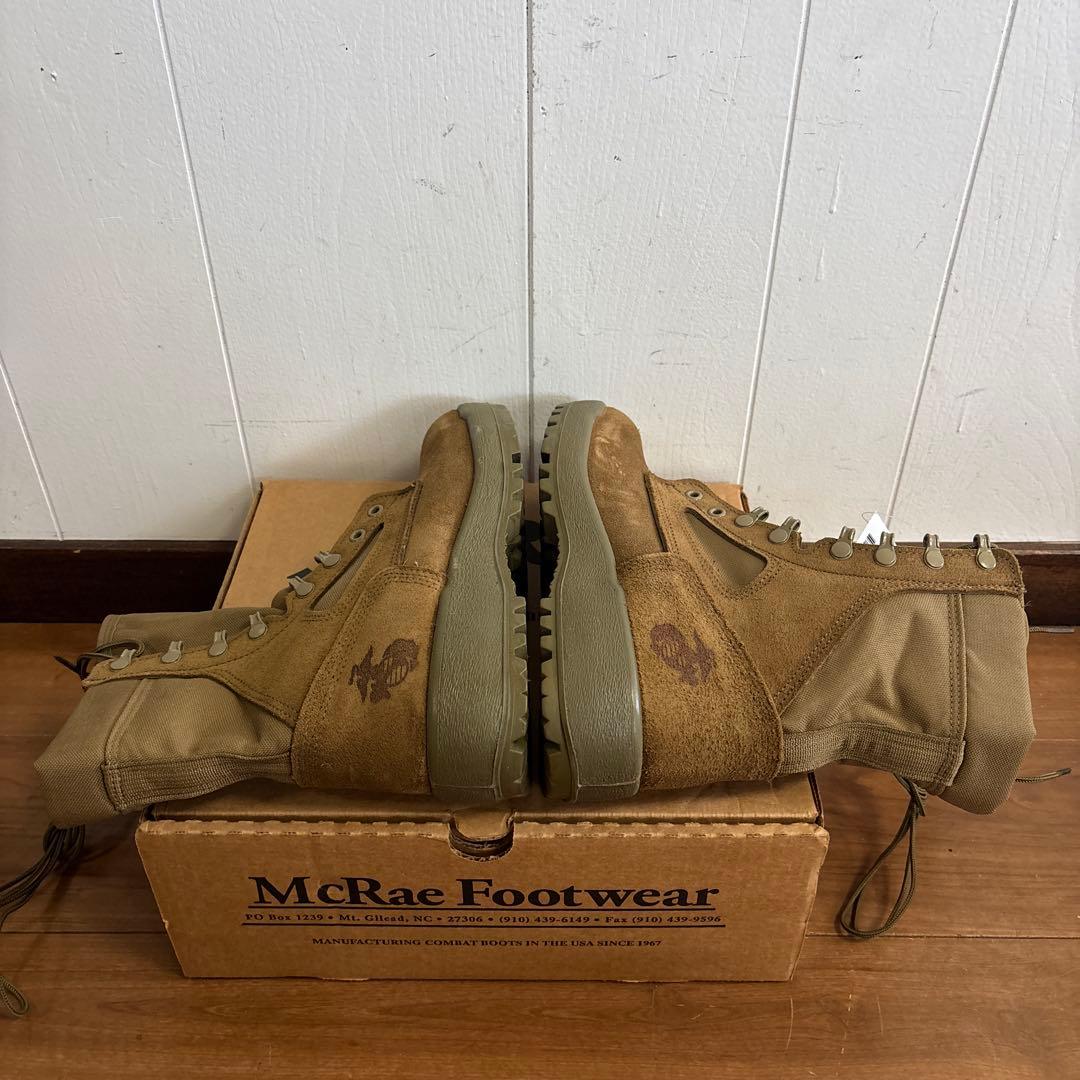 未使用品　米軍　 実物　McRaefootwearミリタリーブーツ26cm