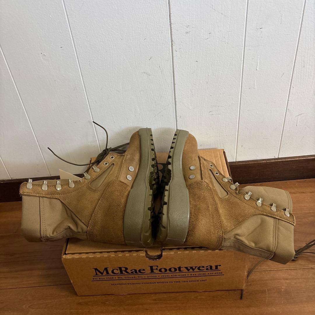 未使用品　米軍　 実物　McRaefootwearミリタリーブーツ26cm