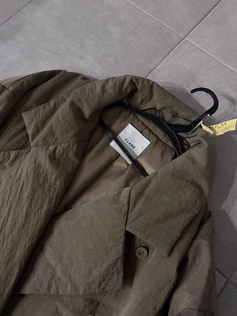 CLANE ダウンチェスターコート