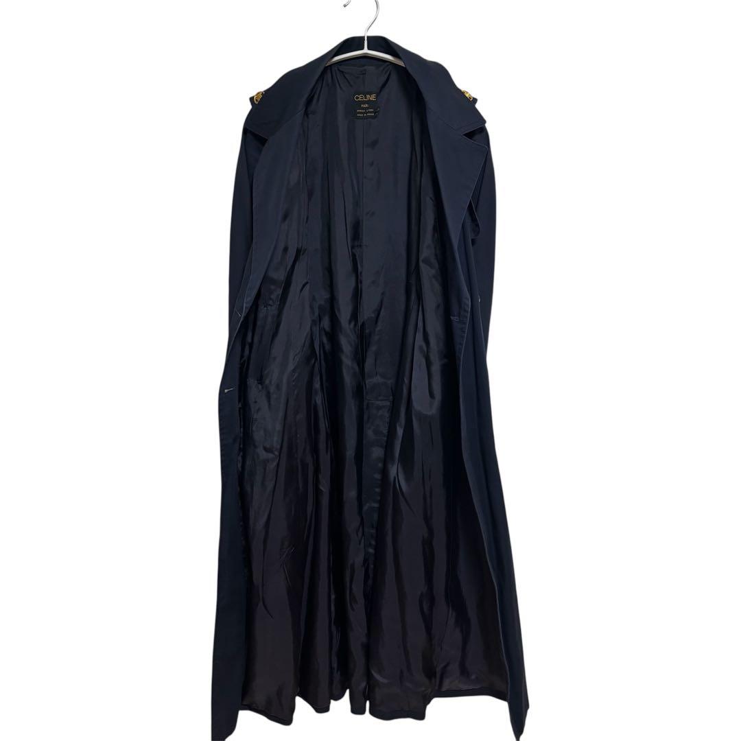 CELINE セリーヌ　トレンチコート　トリオンフ　ボタン　ヴィンテージ　コート
