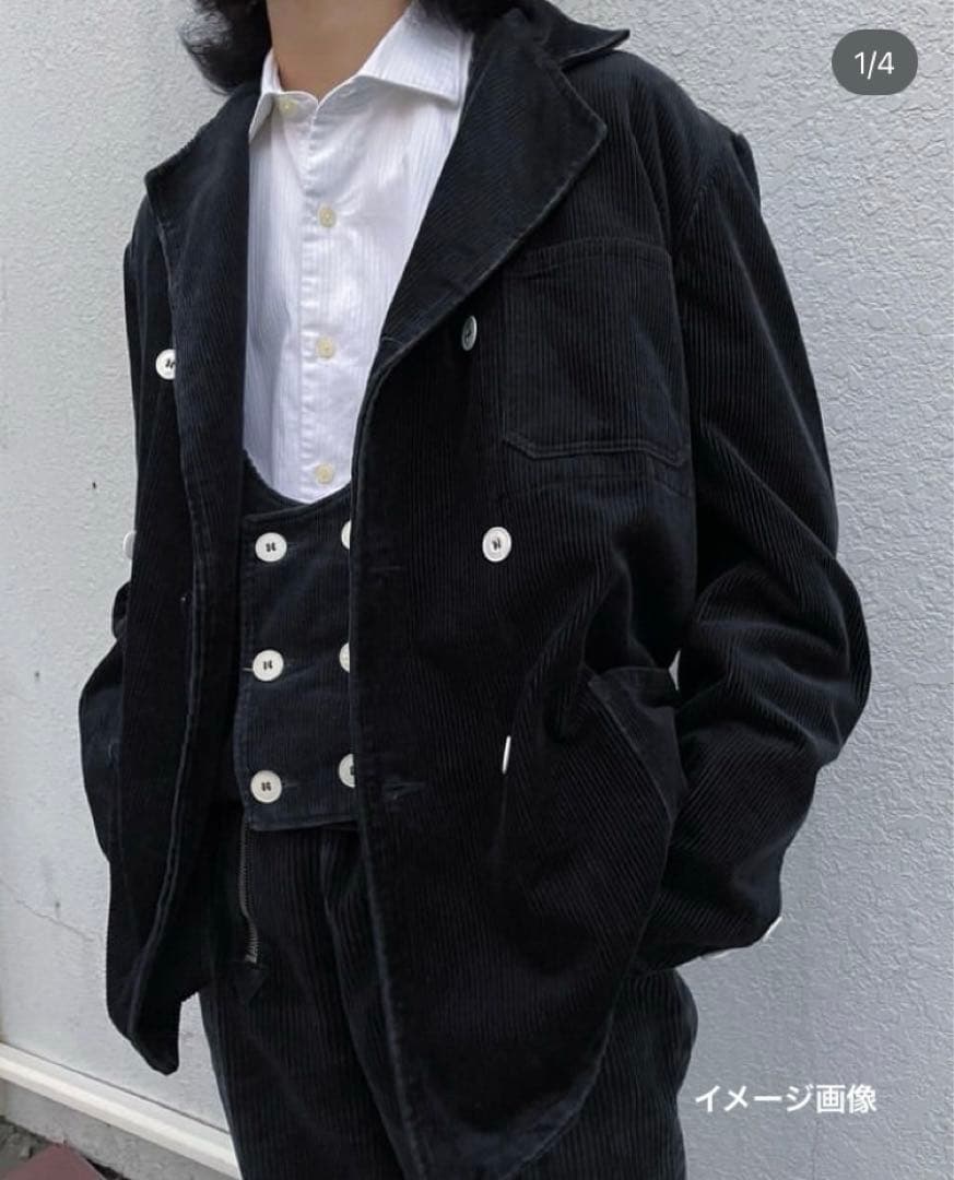70s 80s ジャーマン　コーデュロイロガージャケット　ユーロワークジャケット