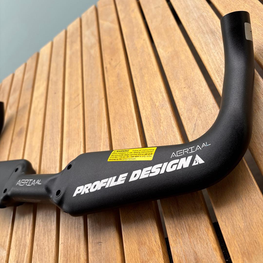 PROFILE DESIGN AERIA AL ブラックハンドル