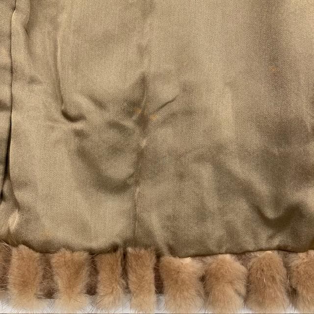 FARLON ファーロン　コート　毛皮　ブラウン　11サイズ