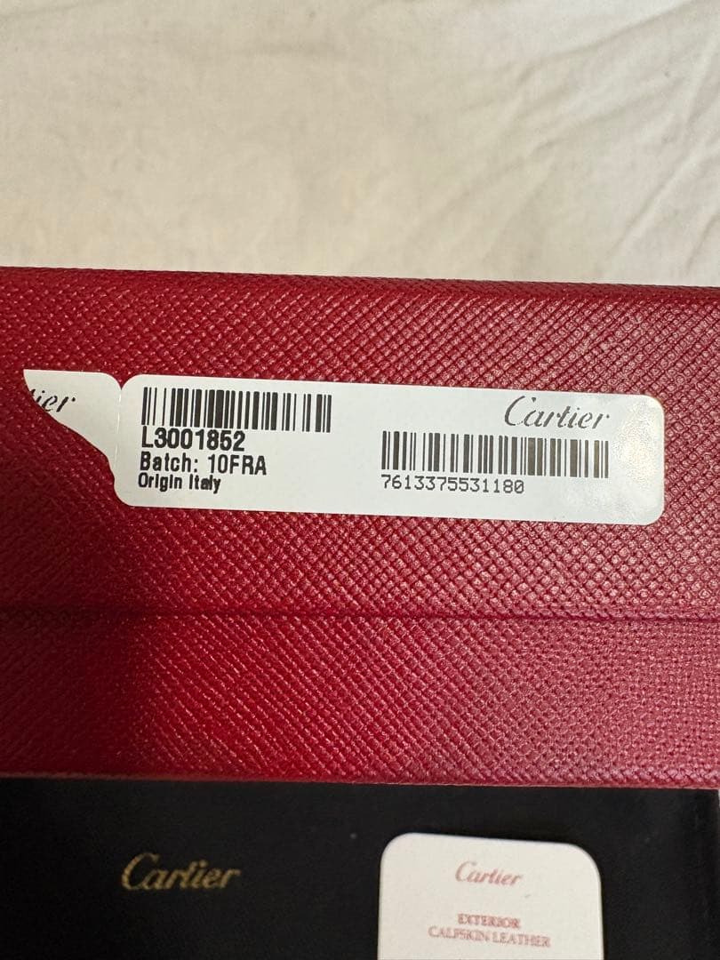 Cartier ドゥーブルCドゥ　長財布