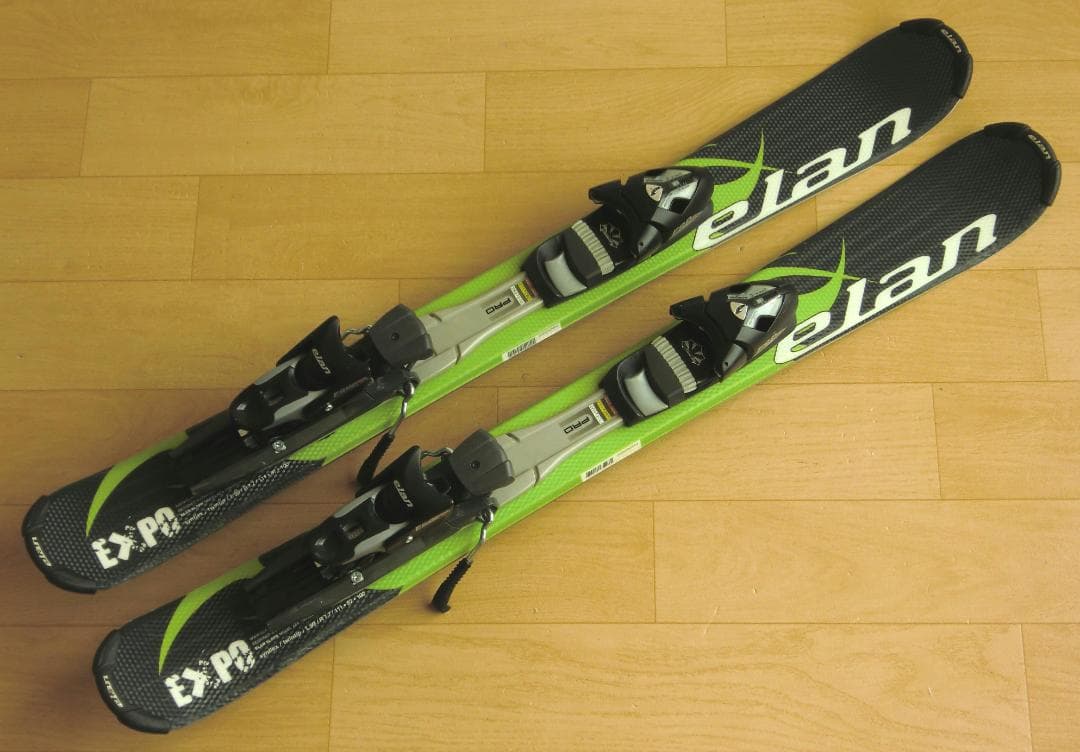 ■■送料無料■ELAN■EXPO■ショートスキー■99㎝■調整ビン付■メンテ付■