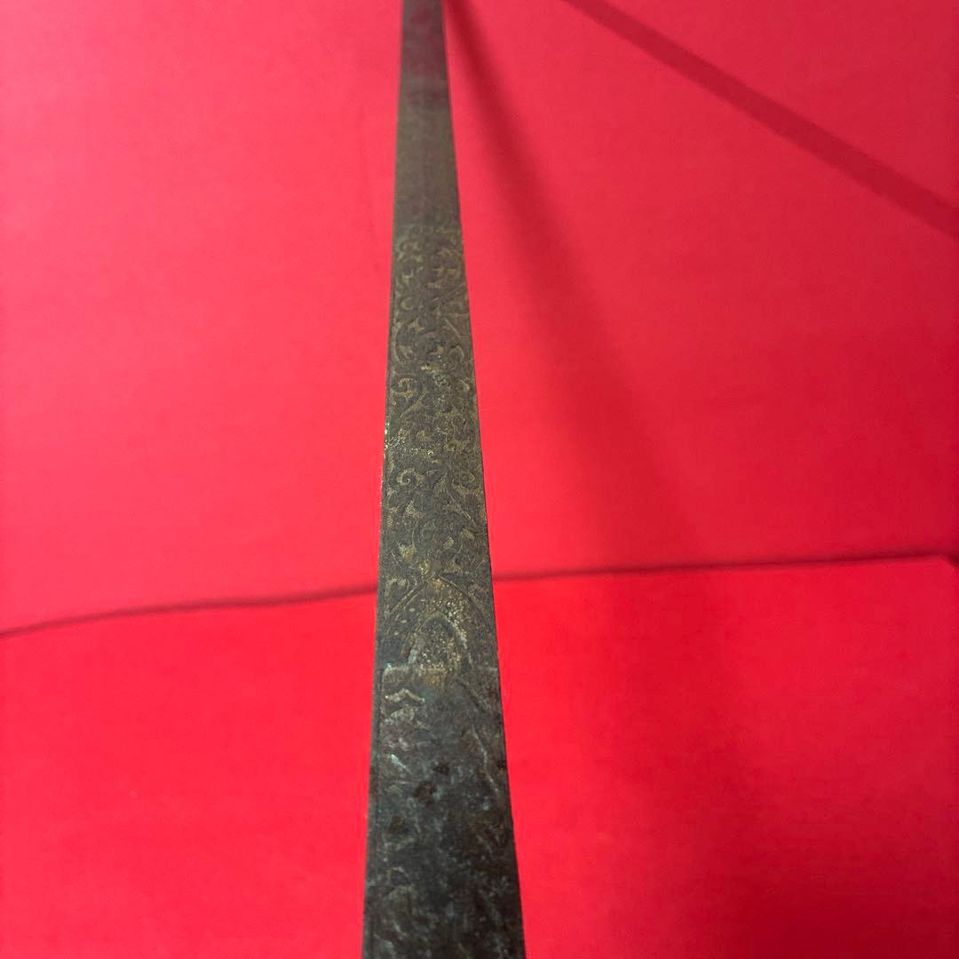 時代物100年以上前アンティークショートソード　剣　洋刀模造刀骨董置物ブロカント