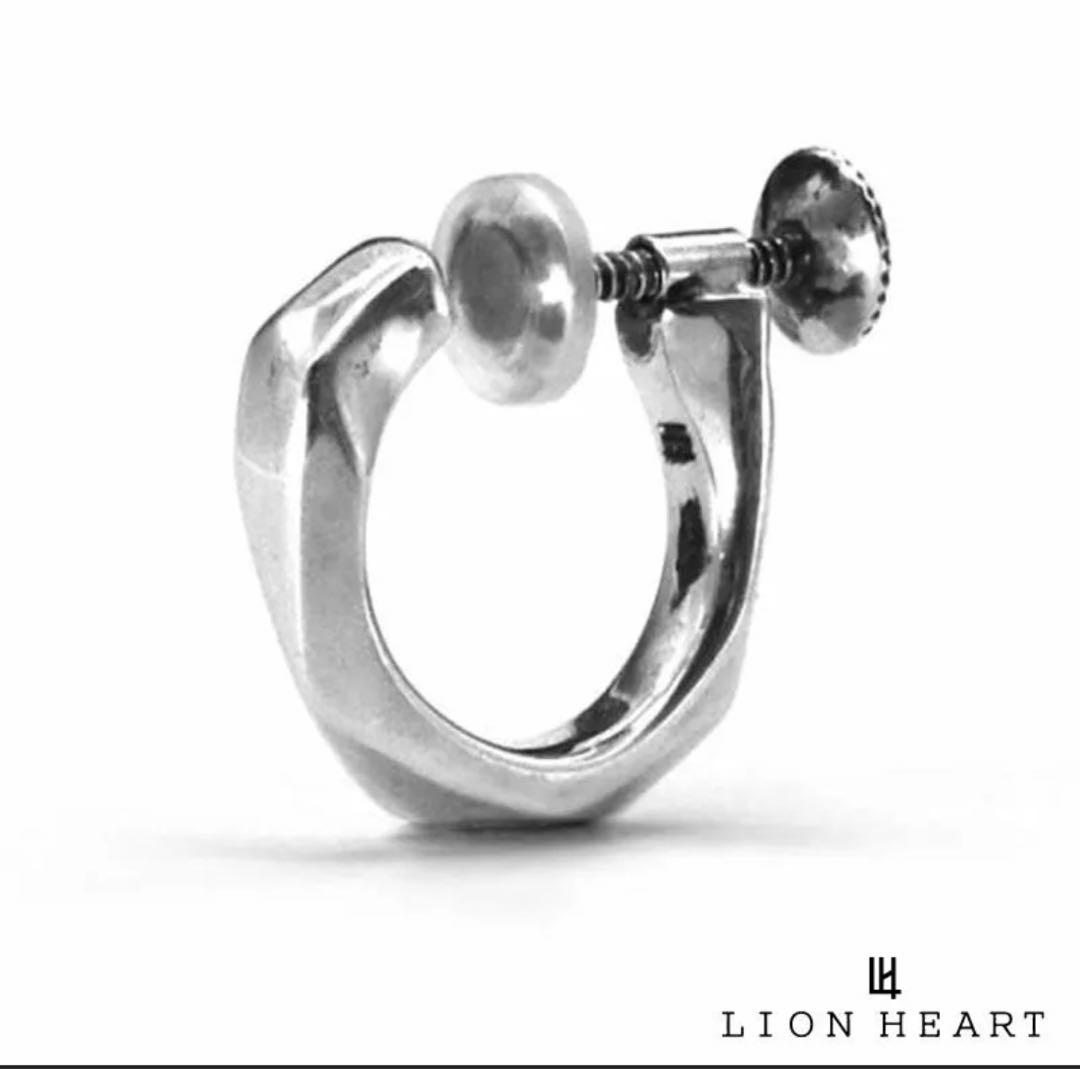 LION HEART クラック・シルバーイヤリング