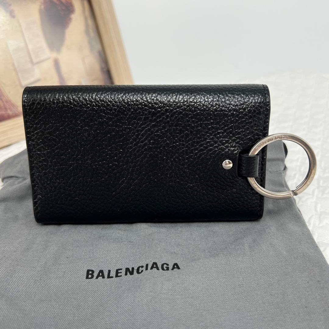 ✨ほぼ未使用品✨BALENCIAGA バレンシアガ エブリデイ　６連キーケース