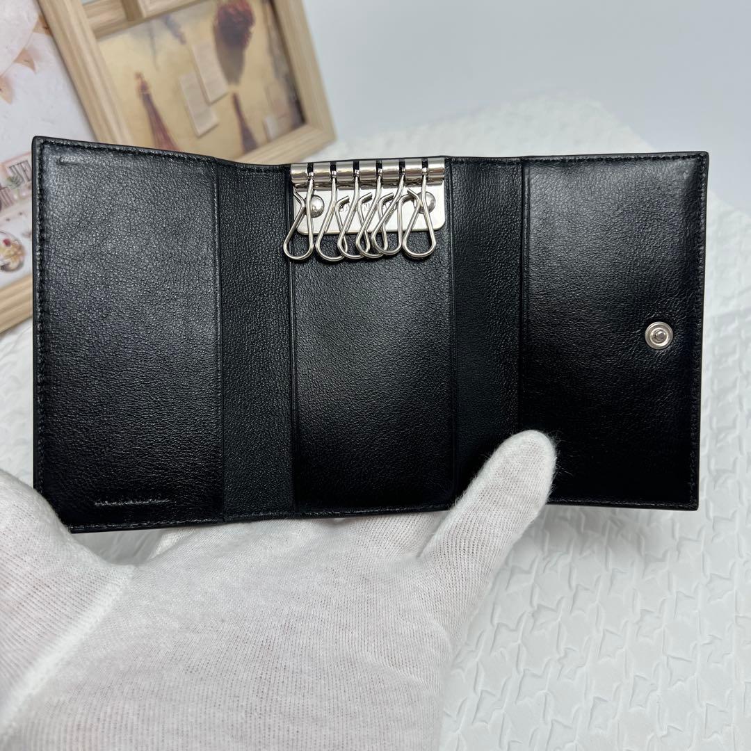 ✨ほぼ未使用品✨BALENCIAGA バレンシアガ エブリデイ　６連キーケース