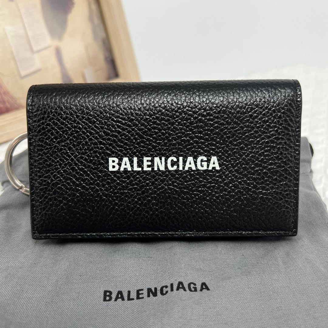 ✨ほぼ未使用品✨BALENCIAGA バレンシアガ エブリデイ　６連キーケース