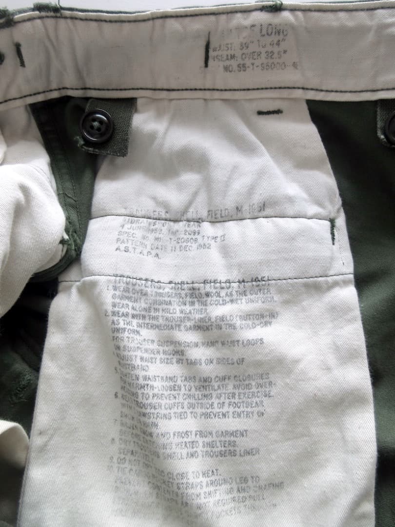 専用　50s US ARMY M-51　フィールド カーゴパンツ