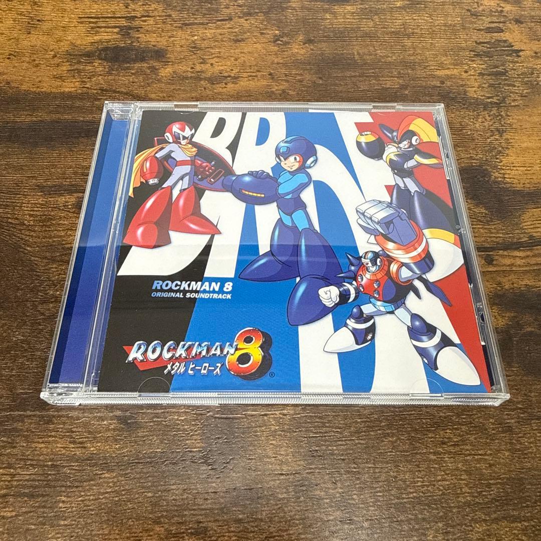 「ロックマン8 メタルヒーローズ」オリジナル・サウンドトラック 帯付き 美品