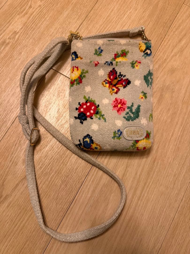 FEILER 花柄 スマホショルダーバッグ