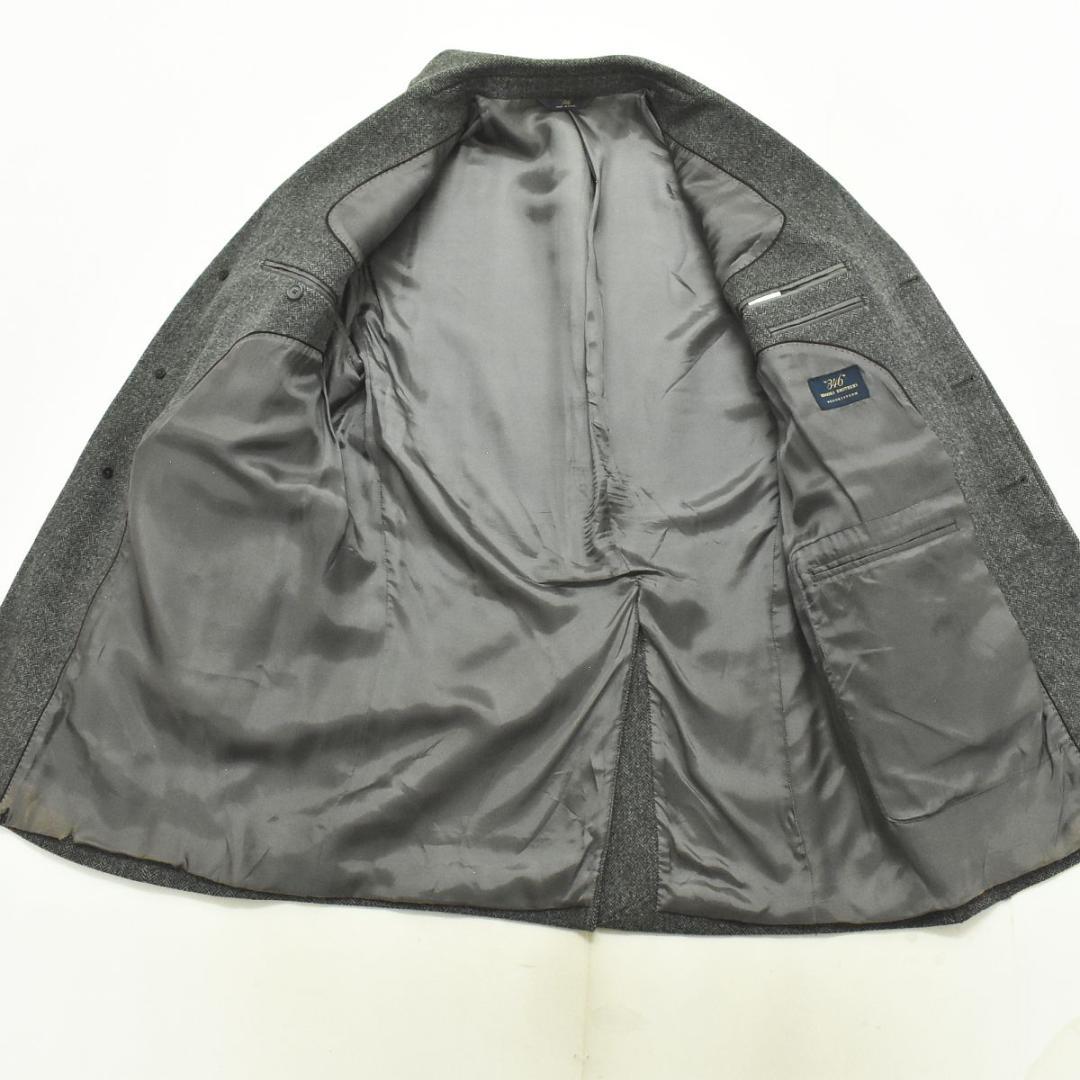 ブルックスブラザーズ 346 シングル チェスターコート ヘリンボーン柄