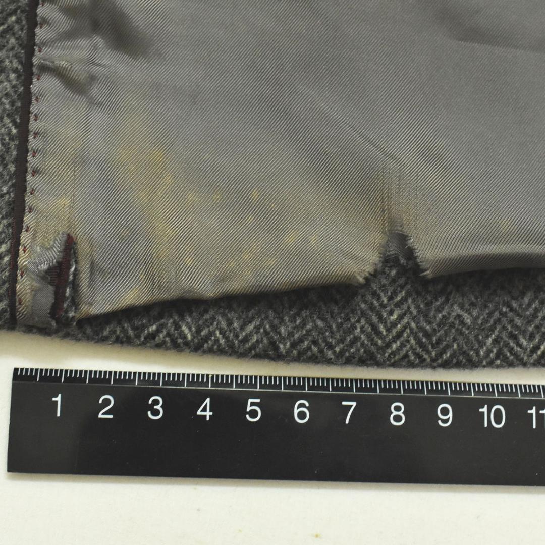 ブルックスブラザーズ 346 シングル チェスターコート ヘリンボーン柄