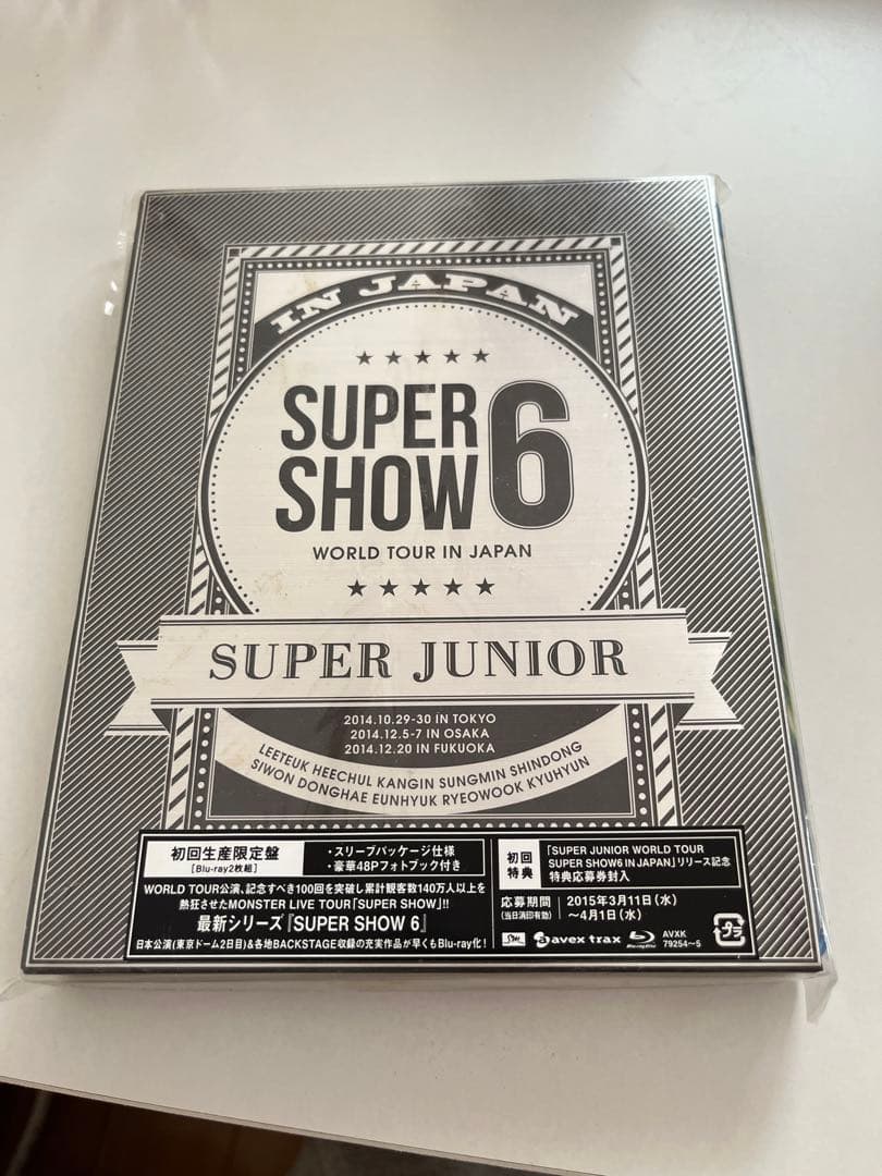 ミュージック SUPER JUNIOR SUPER SHOW6 Blu-ray