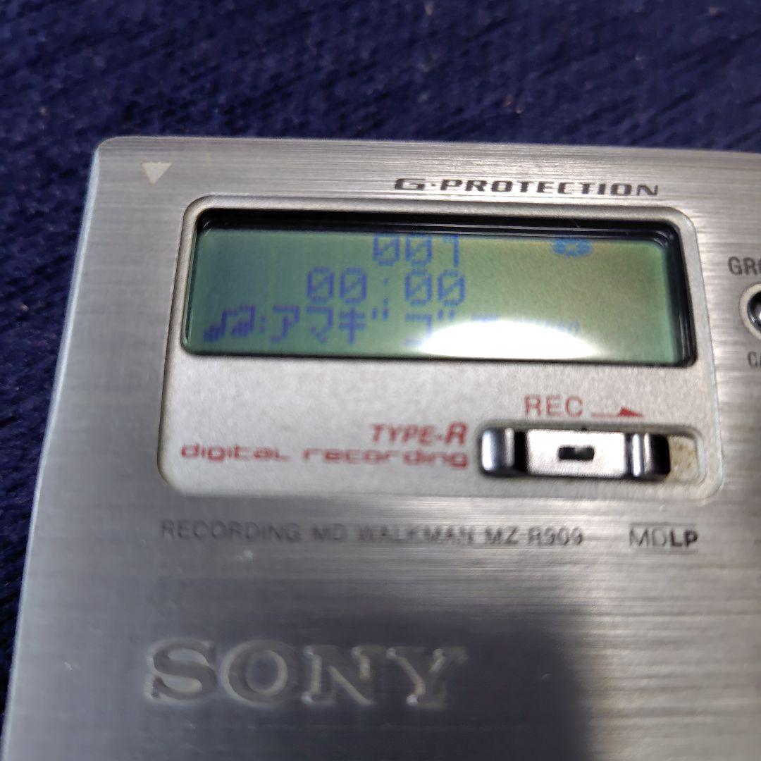 SONY 録音再生MDウォークマン MZ-R909 シルバー