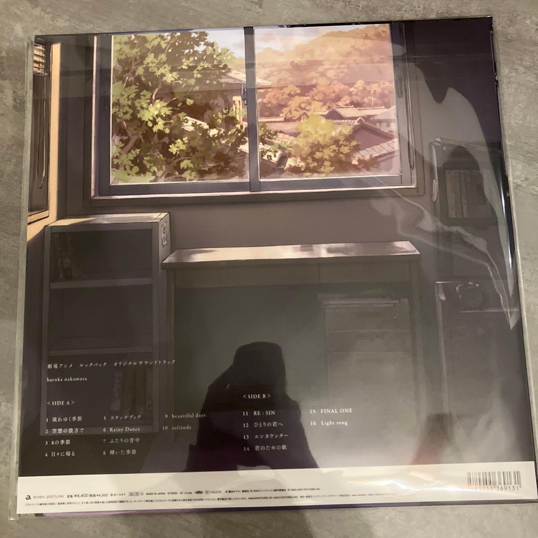 ルックバック　オリジナルサウンドトラック12インチレコード　LP