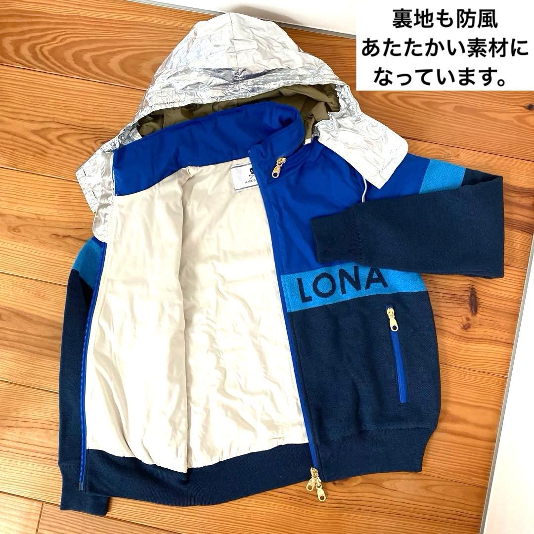 mark&lona 長袖ジャケットニットトップス