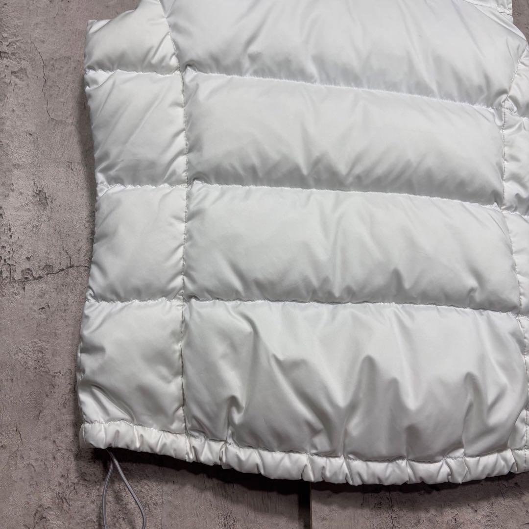 ☆人気　ノースフェイス　ヌプシ　ダウンベスト　700FP ホワイト　レディースL