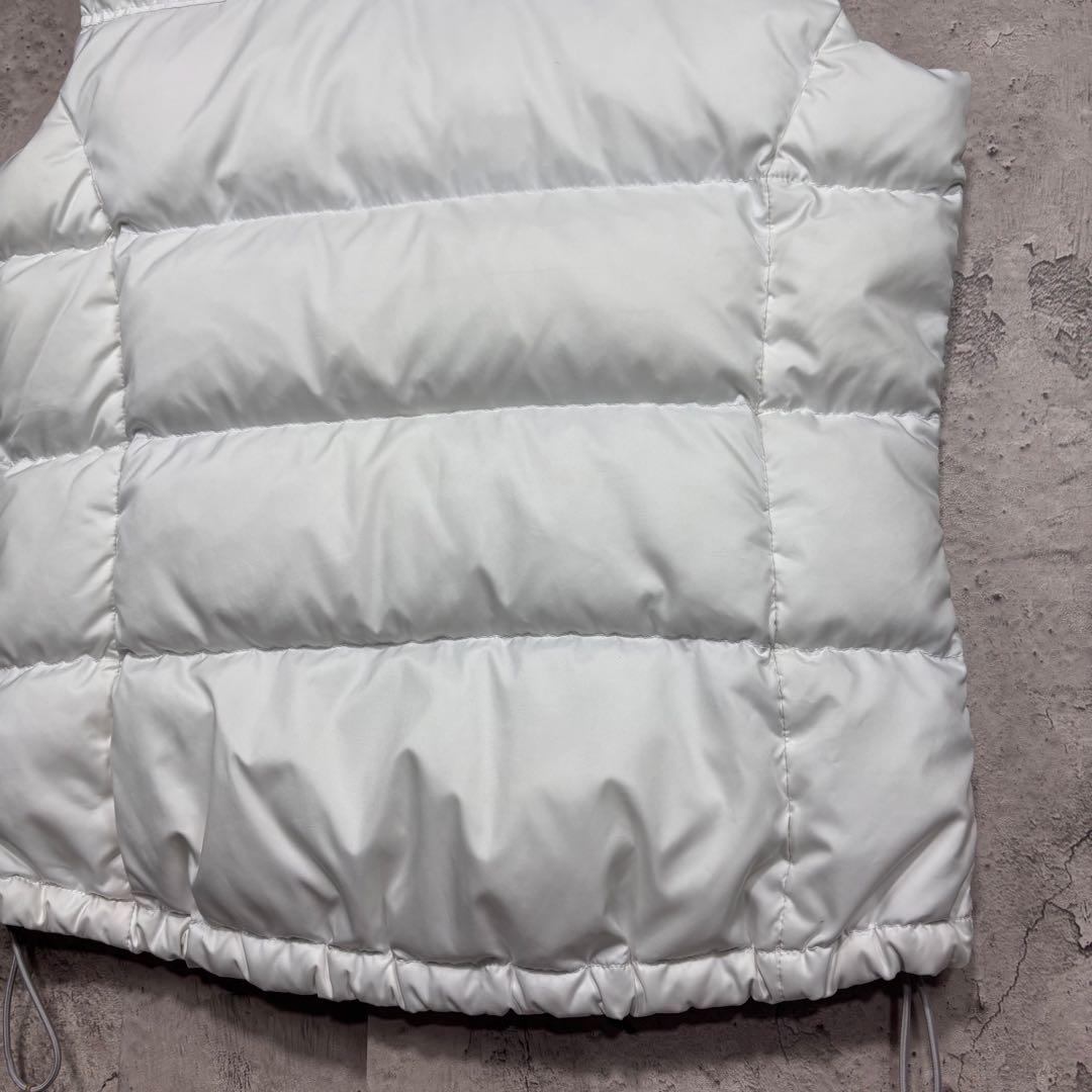 ☆人気　ノースフェイス　ヌプシ　ダウンベスト　700FP ホワイト　レディースL