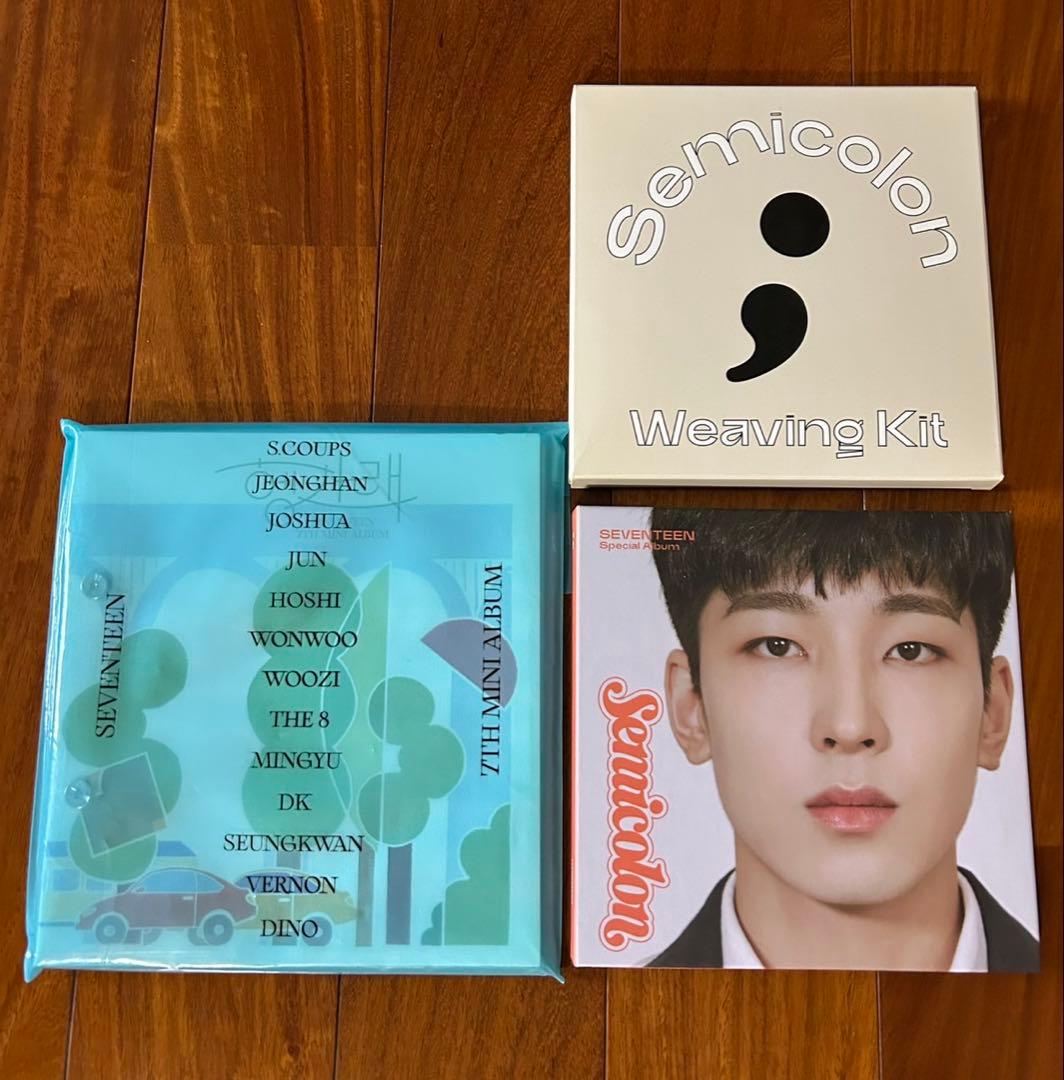 SEVENTEENトレカ、アルバム、ポスターなどまとめ売り