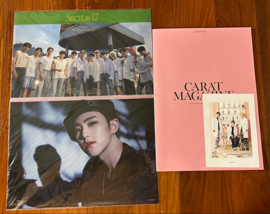 SEVENTEENトレカ、アルバム、ポスターなどまとめ売り