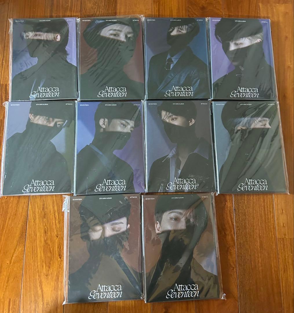 SEVENTEENトレカ、アルバム、ポスターなどまとめ売り