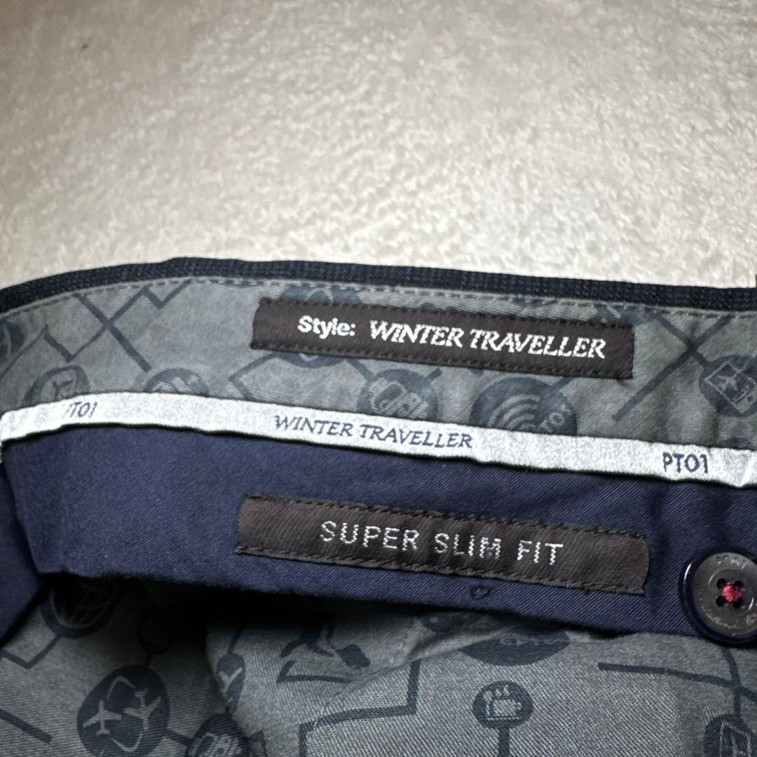 28 春秋　美品　PT01 ピーティーゼロウーノ　ネイビー　48 L