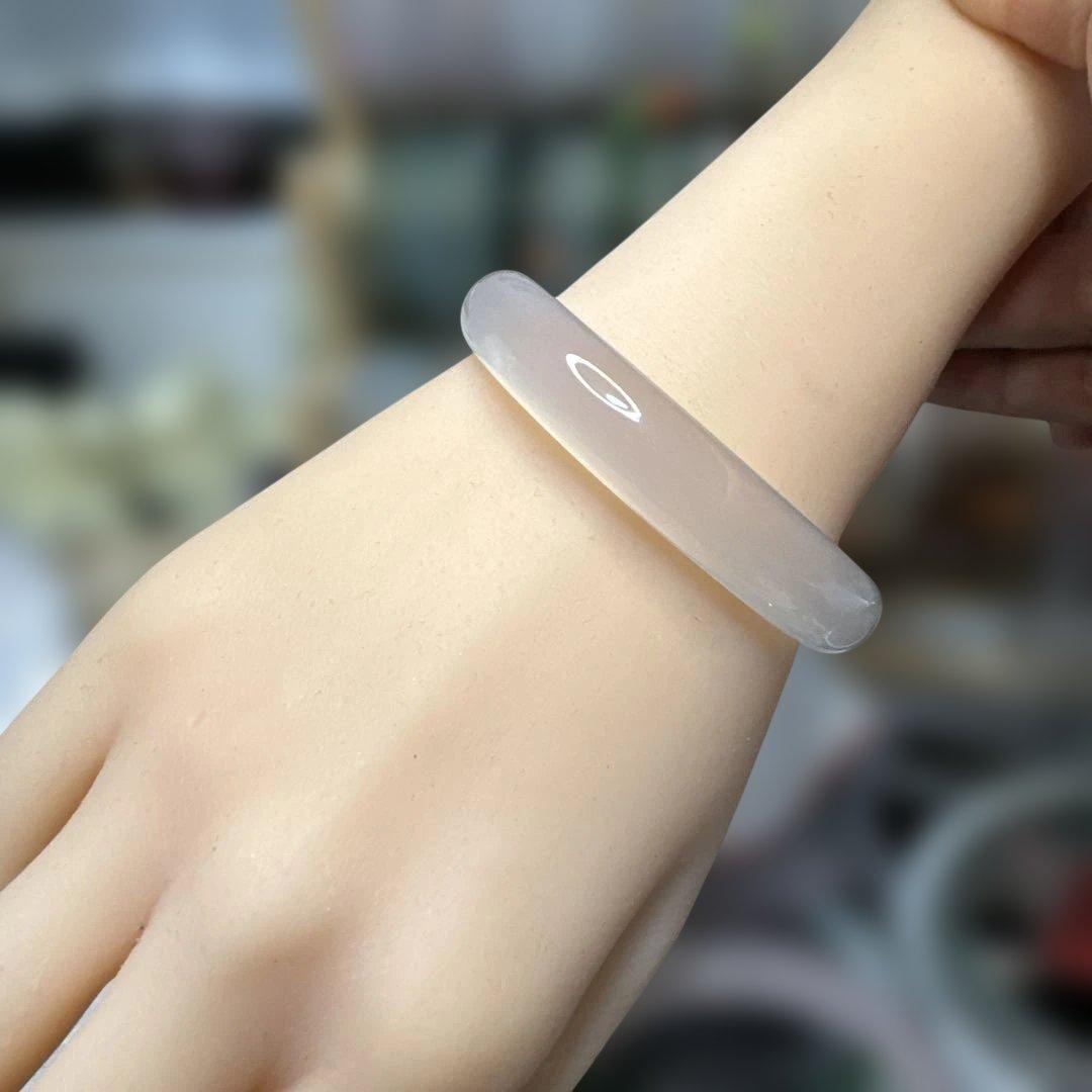 【超高品質】美品瑪瑙バングル54mm+