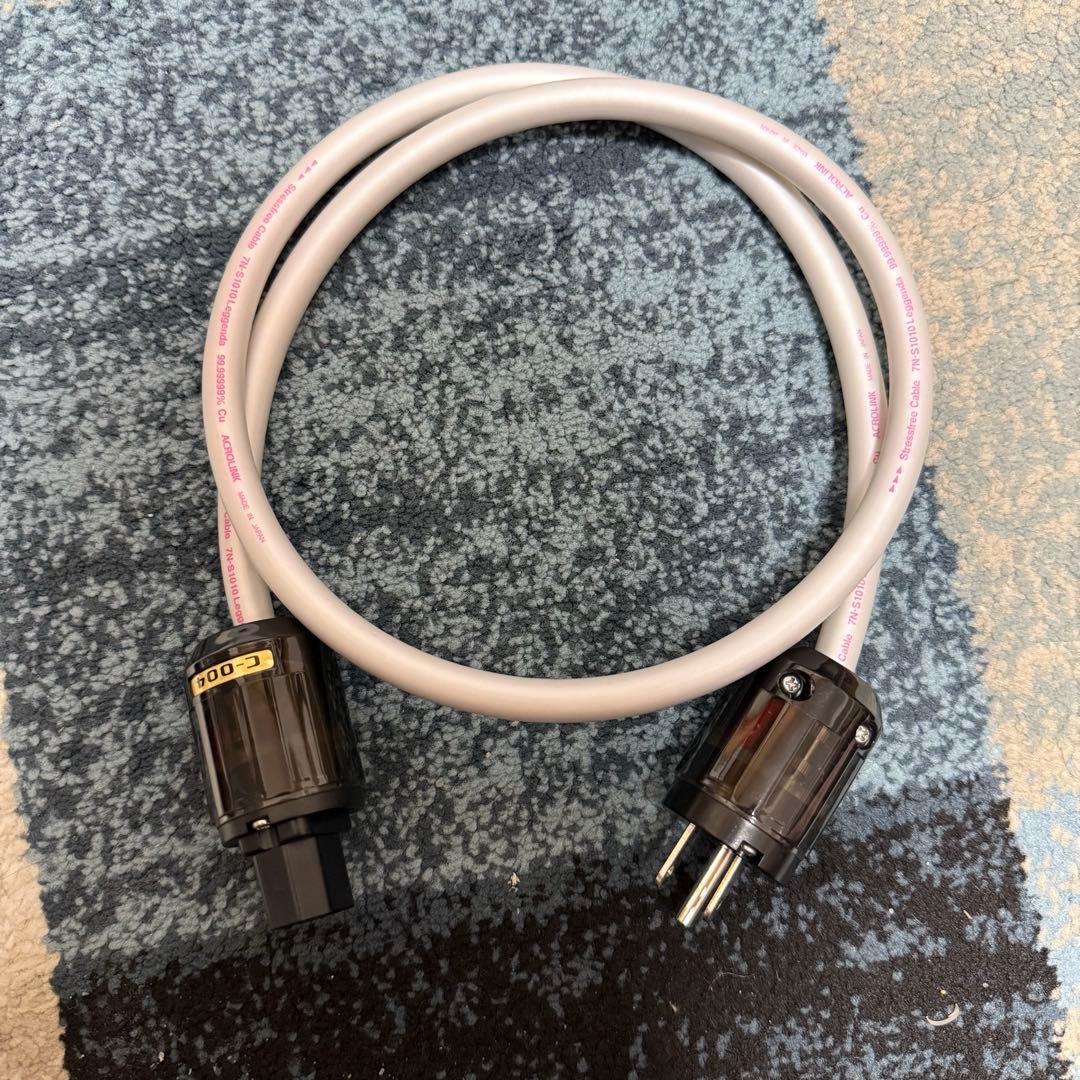 #自作電源ケーブル# Acrolink 7N-S1010 1.0m