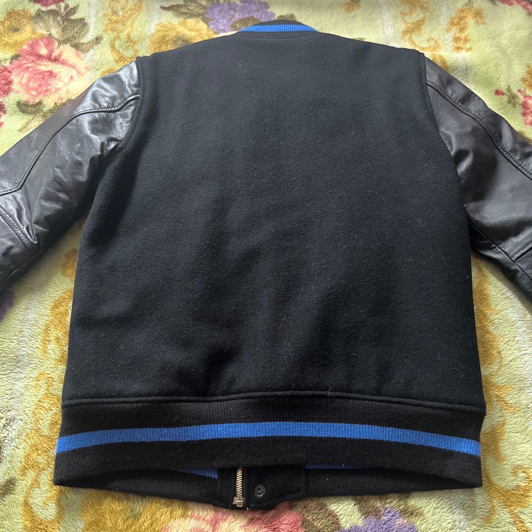 極美品 realmad HECTIC スタジャン L 黒 牛革 HEC