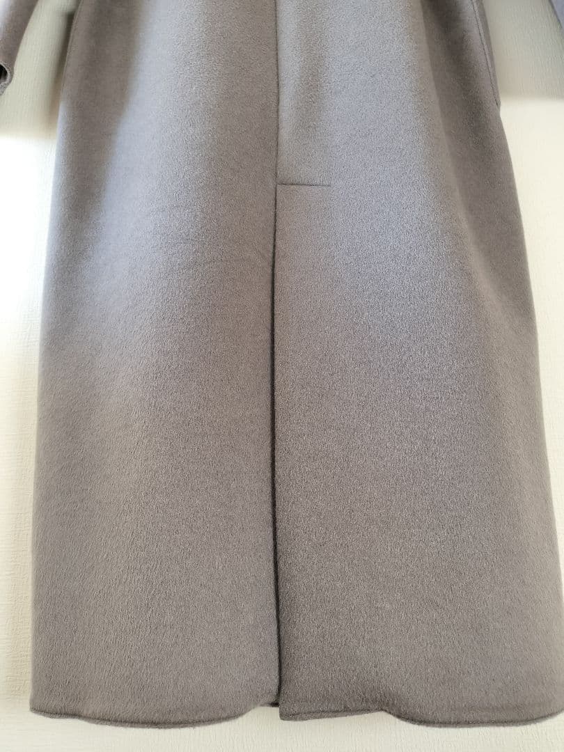 美品 PLST　プラステ　ウールテンセルリバーチェスターロングコート