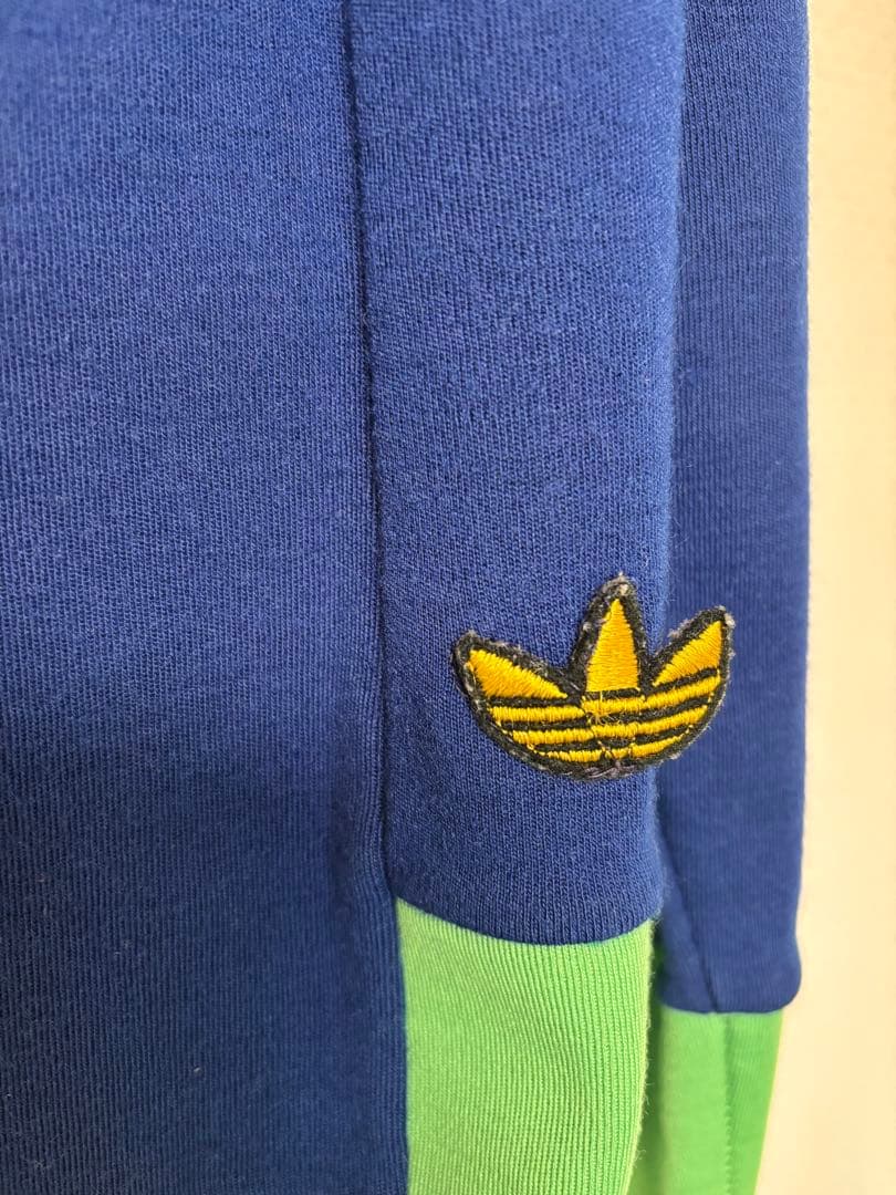 【売り切りたいむ】【激レア】アディダス 古着　西ドイツ製ジップアップジャケット