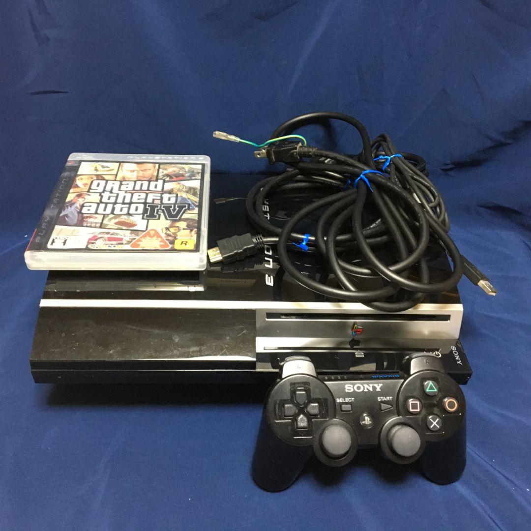 プレイステーション3 本体 コントローラー GTA セット 80GB 一式