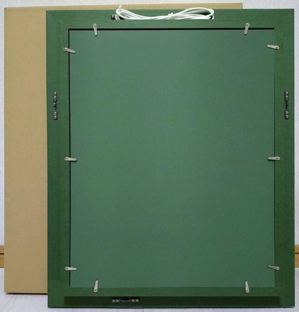 【F6号】藤田嗣治【猫】手描き作品/表裏サイン・鑑定書有/油彩/水彩/額縁/額装